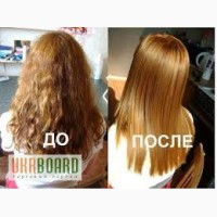 Бразильское выпрямление волос REJUVENOL Кератин+ Коллаген от 400 грн