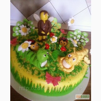 Детский торт Эрми и его друзья