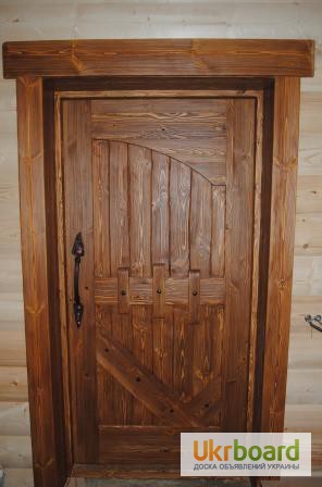 Фото 9. Двери деревянные