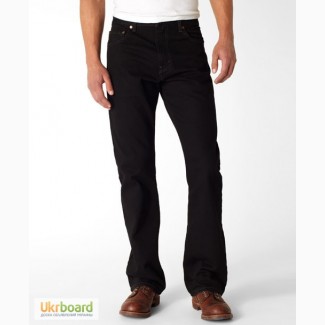 Американские джинсы Levis 517 Slim Fit Boot Cut Jeans - Black (США)