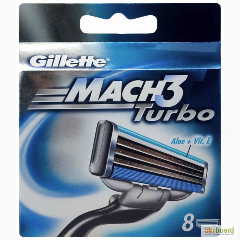 Фото 9. Лезвия Gillette Mach 3 Turbo 8 шт Только Высокое качество