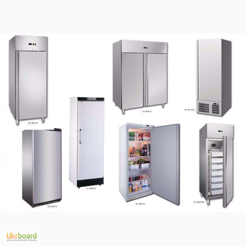 Фото 6. Шкафы холодильные, морозильные нержавеющей стали (нержавейка) Кухонные