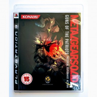 Metal Gear Solid 4 Guns of the Patriots PS3 диск