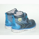 Демисезонные ботинки для мальчиков Солнце арт.PT6705-B синий