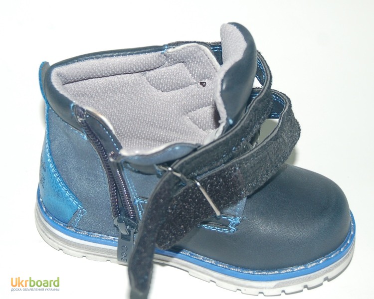 Фото 6. Демисезонные ботинки для мальчиков Солнце арт.PT6705-B синий