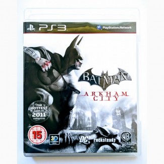 Batman Arkham City PS3 диск / РУС версия