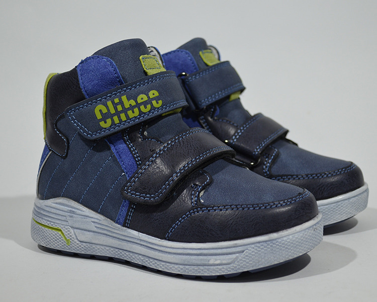 Фото 4. Демисезонные ботинки для мальчиков Clibee арт.P-172 dark blue с 27-32 р