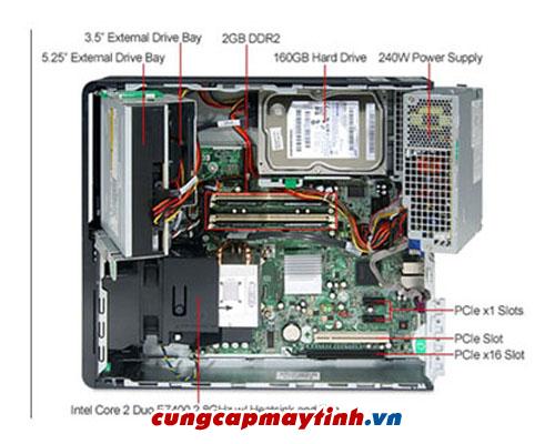 Фото 4. Компактный системный блок/компьютер, два ядра HP Compaq dc7900 SFF