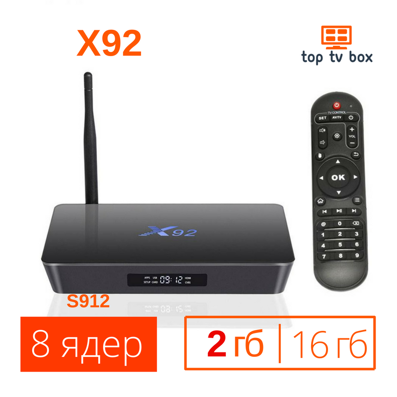 Фото 3. Купить Цена Х92 2/16 smatr tv box Android 7 WiFi смарт тв приставка Андроид отзывы s912