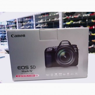 Canon EOS-5D Mark IV DSLR Camera Kit with Canon EF 24-70mm F4L IS USM Lens