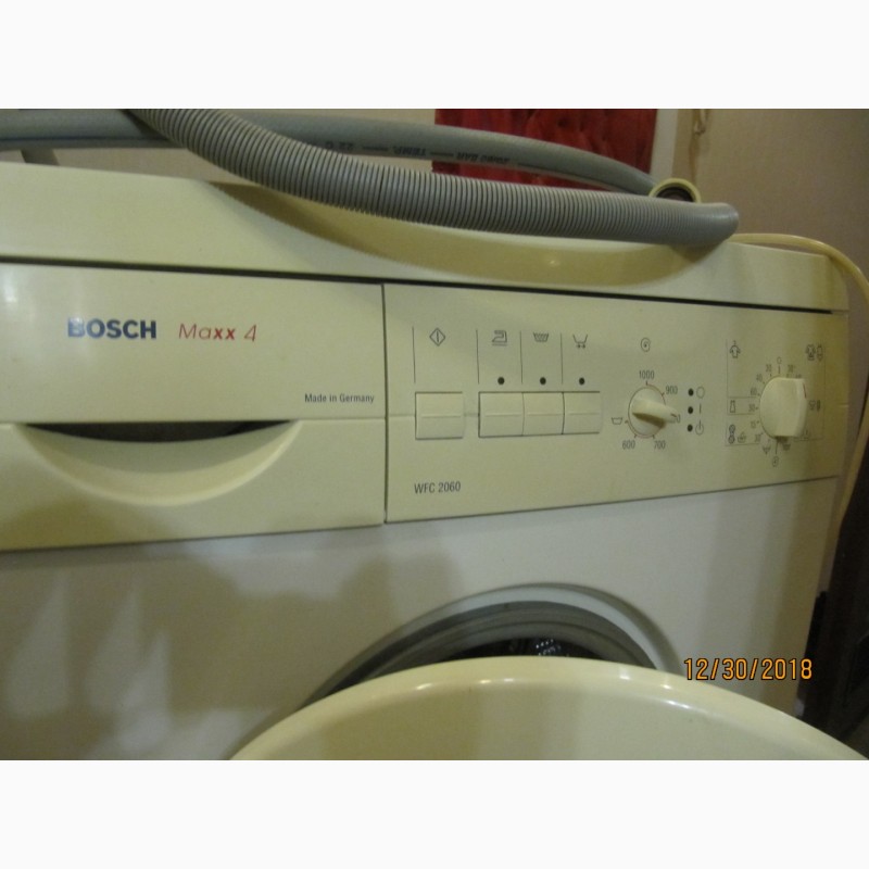 Фото 3. Узкая стиральная машина Bosсh Maxx 4 (настоящий немец) б/у в рабочем состоянии