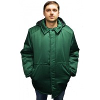 Куртка зимняя Контакт зеленая