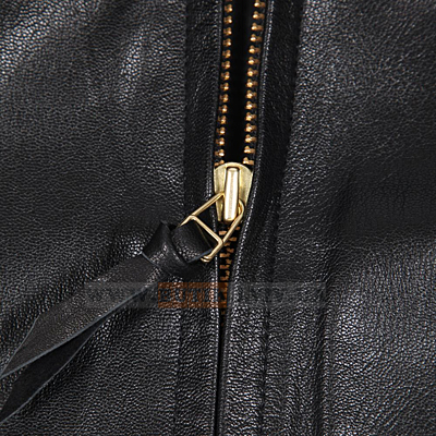 Фото 2. Шкіряна льотна куртка G-1 Leather Jacket (чорна)