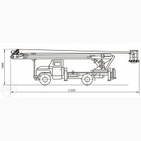 Аренда автовышка локтевая 22 м услуги автовышки, оренда автовишки