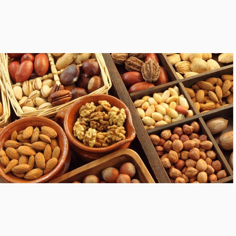 Орехи: бразильский, макадамия, фундук, пекан миндаль, кешью, фисташки оптом в розницу