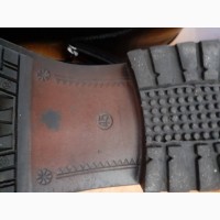 Зимние кожаные ботинки сапоги на меху прошиты 44-45р