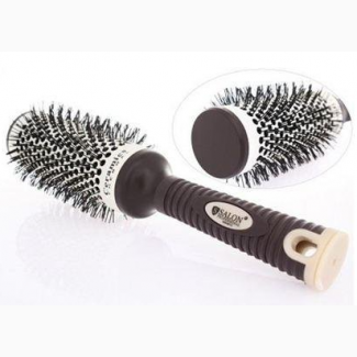 Керамическая щётка-брашинг для волос Ceramics Thermal пластиковая круглая з керамічною