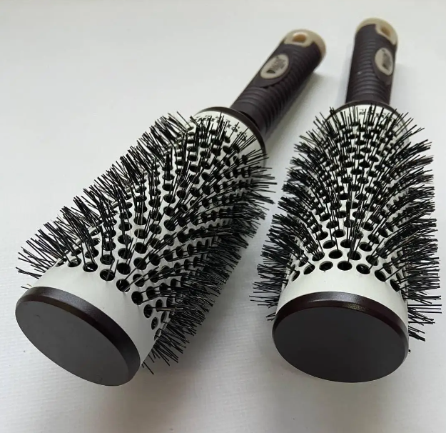 Фото 5. Керамическая щётка-брашинг для волос Ceramics Thermal пластиковая круглая з керамічною
