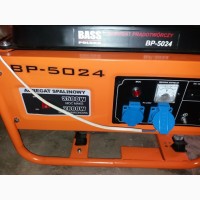 Бензиновый генератор 3.5 кВт BASS BP-5024 220V медная обмотка