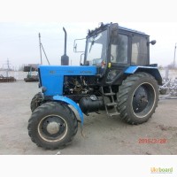 Продам трактор МТЗ 82.1 с ГБО пропан-бутан