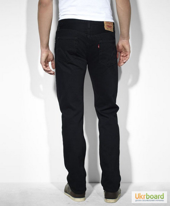 Фото 3. Джинсы Levis 501 Original Fit Jeans - Black (США)