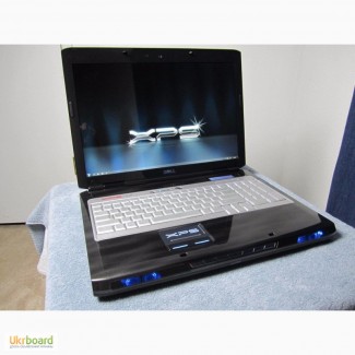 Dell xps m1730 17 ноутбук 2.8ghz игровой extreme 8gb ram