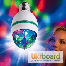 Лампа LED Mini Party Light цветомузыка