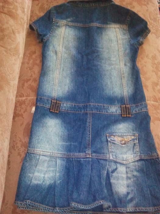 Фото 7. Продам джинсовое платье на рост 134 см