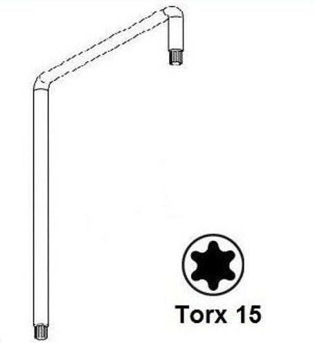 Ключ регулировочный Torx Т15 (звёздочка)