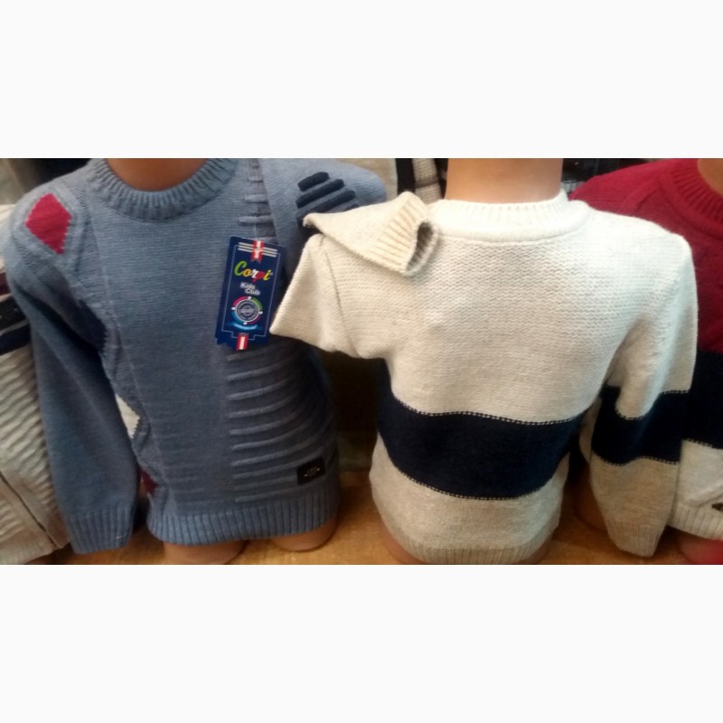 Фото 4. Тёплый свитер для мальчиков 4-8 лет, Турция, полушерсть, цвета разные