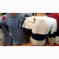 Тёплый свитер для мальчиков 4-8 лет, Турция, полушерсть, цвета разные