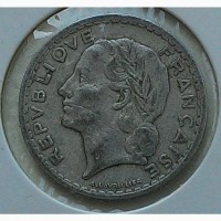 Франция 5 франков 1945 год