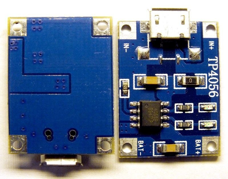 Модуль TP-4056 для заряда Li-Ion акумуляторов 18650