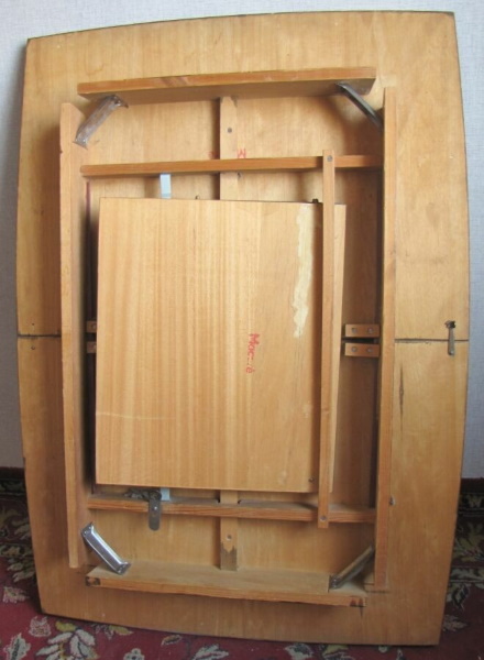 Фото 5. Стол обеденный раскладной деревянный пр-ва ГДР