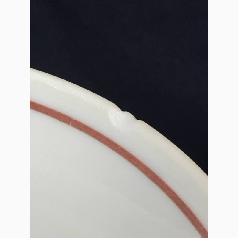 Фото 8. Фарфоровая Бульонница чашка для супа тарелка с ручками Полонне винтаж н1194