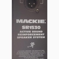 Активні трьох полосні колонки Mackie SR1530 / Rcf 4pro