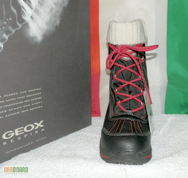 Фото 4. Ботинки зимние фирмы GEOX оригинал из Италии