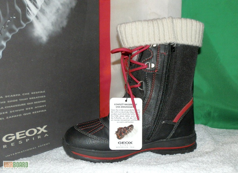 Фото 5. Ботинки зимние фирмы GEOX оригинал из Италии