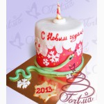 Торт на заказ Киев Новогодний
