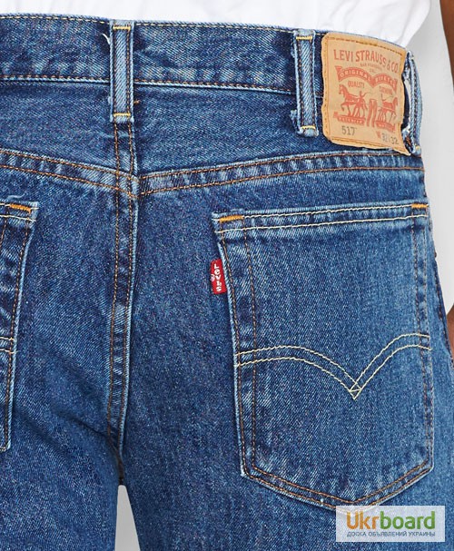 Фото 5. Джинсы Levis 517 Slim Fit Boot Cut Jeans - Medium Stonewash (США)