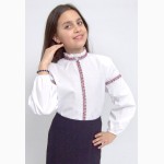 Блуза для девочки вышиванка, м 873