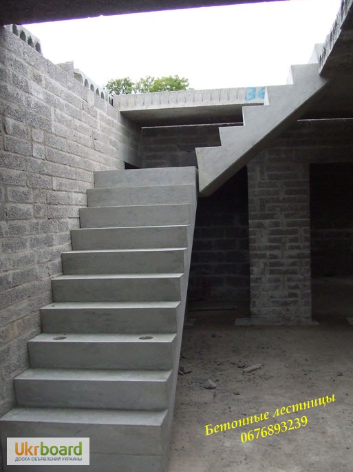 Фото 3. Бетонные, монолитные, железобетонные лестницы любой сложности Киев. Бетонная лестница