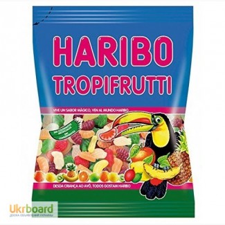 Харибо фрукты, Желейки HARIBO Tropifrutti (100 г.)