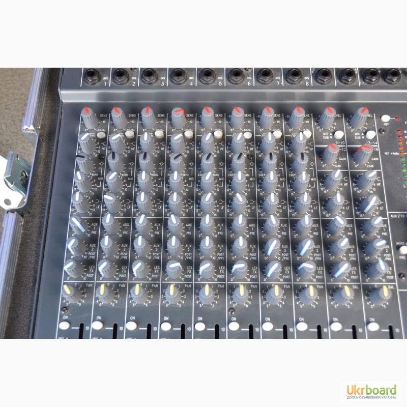 Фото 10. Мікшерний пульт Soundcraft FX-8 +кейс. ревер-Lexicon Made in ENGLAND. Ціна 280$