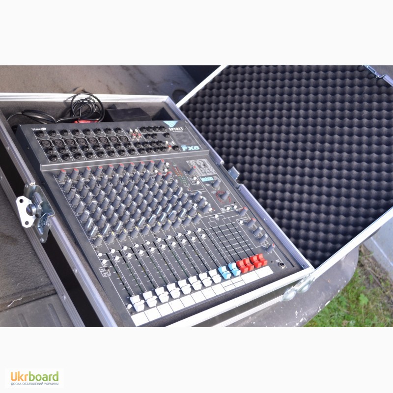Фото 5. Мікшерний пульт Soundcraft FX-8 +кейс. ревер-Lexicon Made in ENGLAND. Ціна 280$