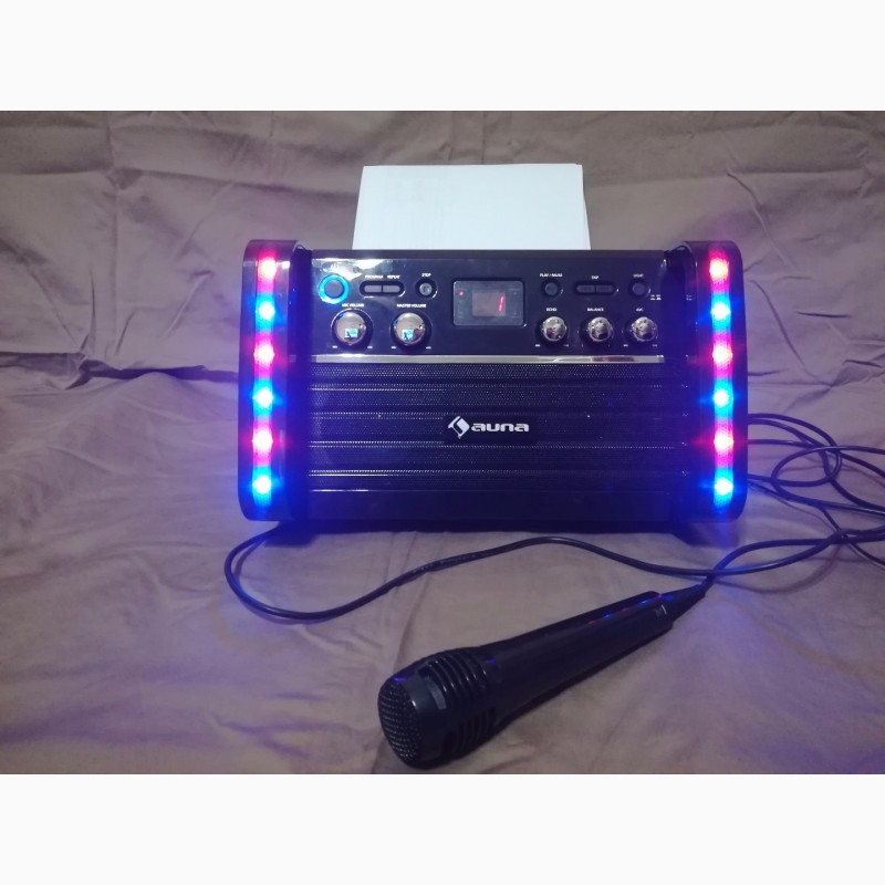 Фото 3. Караоке-машина Auna Disco Fever Karaoke Player System