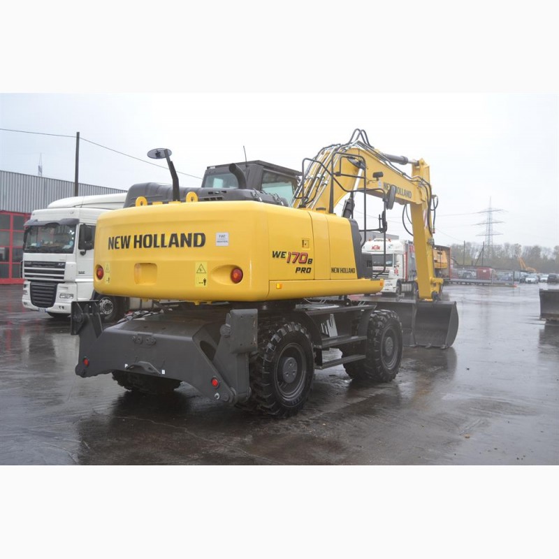 Фото 3. Новый колесный экскаватор NEW HOLLAND WE170B PRO