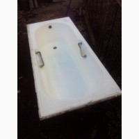 Продам ванну чугунную б/у длина- 1 метр 70 см