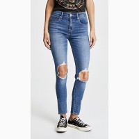 Женские джинсы с потертостями skinny от ZARA