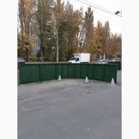 Зеленый забор, декоративный забор